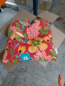 lot 2419 image: Two outdoor cushions