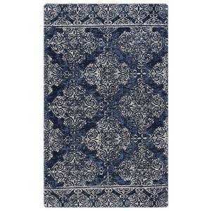 lot 2436 image: RugSmith Blue Trellis 20in. X 36in. Anti-Fatigue Kitchen Mat - 20x36