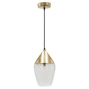 lot 5658 image: River of Goods 14H Marquis Golden Subway 1-Lig ht Pendant