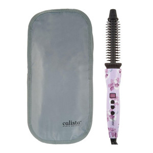 lot 5664 image: Calista Perfecter Pro Grip Heated Round Brush with Bag