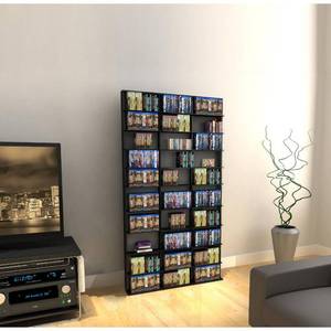 lot 6438 image: Atlantic - Oskar Wood Media Cabinet - Espresso