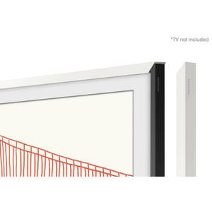 lot 6452 image: Samsung - 55�� The Frame Customizable Bezel - Modern White