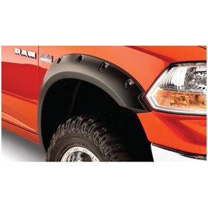 lot 6460 image: Bushwacker 09-18 Dodge Ram 1500 Pocket Style Flares 2pc - Black