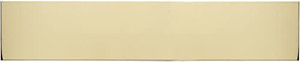 lot 6485 image: BRASS Accents A09-P0634-628MAG Polished Brass-Aluminum 6 x 34 Kick Plate Magnetic Mount - 2 Pack