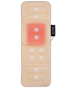 lot 6531 image: Belmint 10-Motor Plush Massage Mat For Full-Body Relief Features Switchable Heat