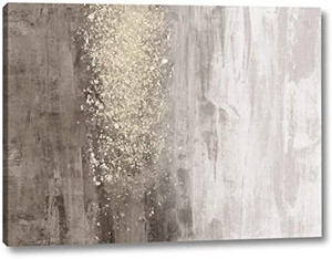 lot 6549 image: iCanvas Glitter Rain II by Jennifer Goldberger- Retail$101.99