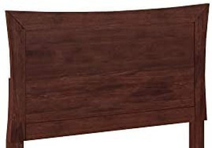 lot 6564 image: Atlantic Furniture Metro Headboard, Twin, Walnut