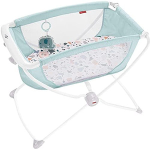 lot 7528 image: Fisher-Price Rock with Me Bassinet