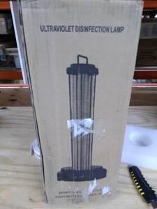 lot 7579 image: Ultraviolet Germicidal UV Lamp 110V 36W Sterilization with Three-Step Timing Remote Control for Household Disinfection Living Room Bedroom Household Kitchen Hotel Germ Virus Free (Style 3)