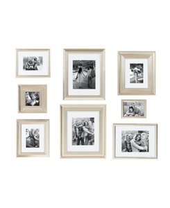 lot 3493 image: Kate and Laurel Odessa 8 Piece Frame Set- Retail$99.98