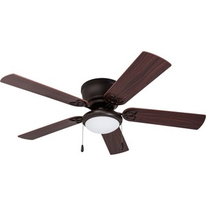 lot 3566 image: 52 Benton Hugger LED Ceiling Fan, Bronze
