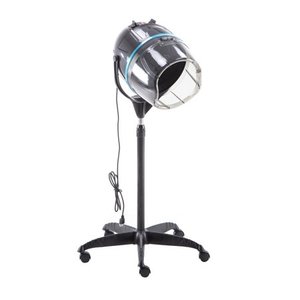 lot 3567 image: BarberPub Adjustable Hooded Floor Hair Bonnet Dryer Rolling BaseVHD08- Retail$169.99