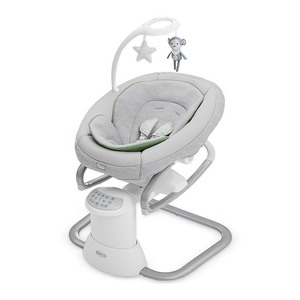 lot 3573 image: Graco Soothe My Way Swing with Removable Rocker