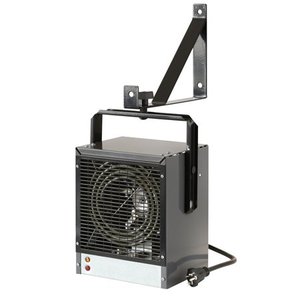 lot 3587 image: Dimplex Fan-Forced Garage Workshop Heater 4000W240V 1PH, GRAY - Retail $169.99