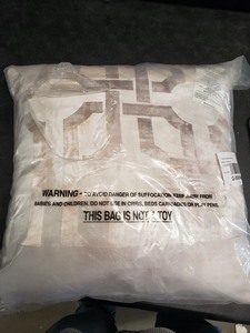 lot 3641 image: Hotel Collection 20x20 Throw Pillow, Beige