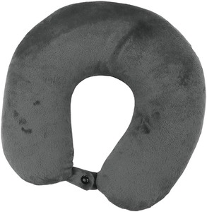 lot 3552 image: My Perfect Dreams Super Soft Travel Pillow Gray
