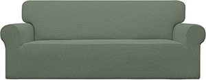 lot 3554 image: Easy-Going Stretch Sofa Slipcover Greyish Green