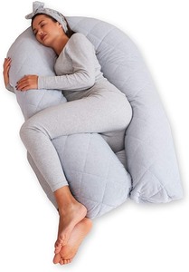 lot 3602 image: Body Nest Body Pillow Gray