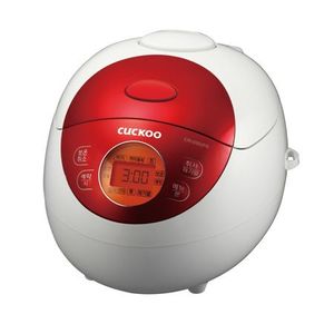 lot 3636 image: Cuckoo Rice Cooker l CR-0351F (Red)
