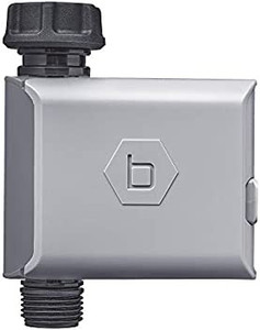 lot 7384 image: Orbit 21005 B-hyve Bluetooth Hose Faucet Timer, GRAY
