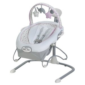 lot 27482 image: Graco Duet Sway LX Baby Swing with Portable Bouncer, Camila