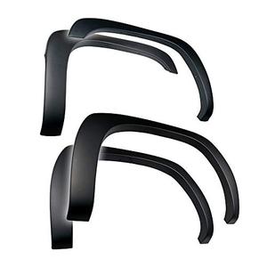 lot 27484 image: Tyger Auto TG-FF6C4218 for 1999-2007 Chevy SilveradoGMC Sierra (2007 Only Compatible with Classic Models)  Textured Matte Black Paintable Factory Style Fender Flare Set, 4 Piece