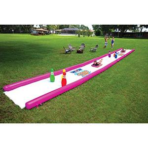 lot 27489 image: Wow Watersports Strike Zone 19-2010, Giant 25 Foot Water Slide with Inflatable Pins and Sleds