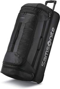 lot 27519 image: Samsonite Andante 2 Wheeled Rolling Duffel Bag, All Black, 32