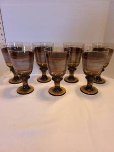 lot 1221 image: Sango Splash water goblets