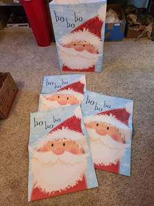 lot 1225 image: Four 29 inch tall gift bags