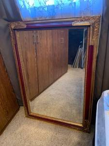lot 1502 image: Beveled Mirror 42 x 30