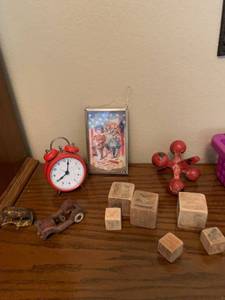 lot 1530 image: Miscellaneous blocks and toys some vintage