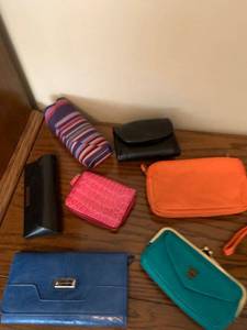 lot 1641 image: Assorted wallets and eyeglass cases