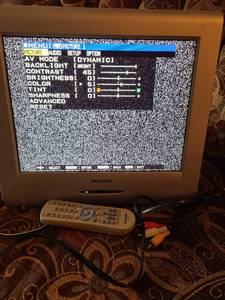lot 1302 image: Sharp 13 tv