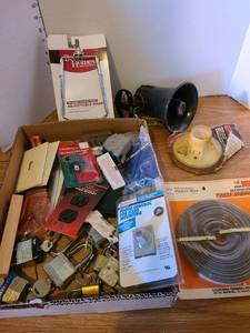 lot 2030 image: Locks and electrical supplies