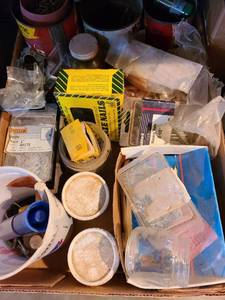 lot 2039 image: Miscellaneous nails and tacks