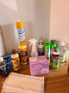 lot 2084 image: Assorted household cleaning products