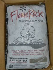 lot 1771 image: Flow Rock Decorative Lava Rock 1.0 CU FT
