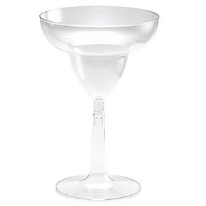 lot 1789 image: MARGARITA PLAS STEMWARE 12OZ 2PC CLE 812. 7 Packs Of 12.