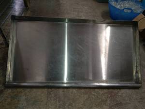 lot 1801 image: Stainless Steel Shelf 42 x 21