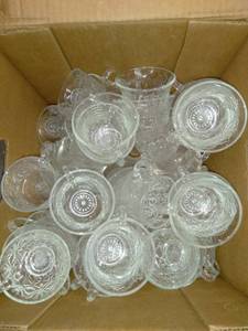 lot 1831 image: Box Full Of Punch Glasses