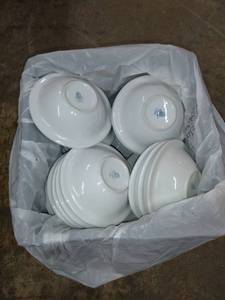 lot 1853 image: Tote Of Bowls