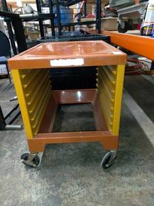 lot 1880 image: Plastic Sheet Pan Rack