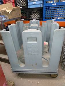lot 1896 image: Rolling Plate Holder Includes Contents