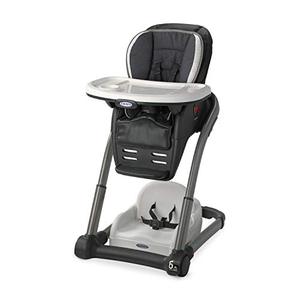 lot 21615 image: Graco Blossom 6 in 1 Convertible High Chair, Redmond, Amazon Exclusive , 29x22.5x41 Inch- Retail $179