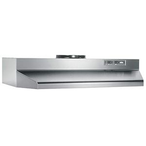 lot 21626 image: Broan-NuTone 423004 Under Cabinet Range Hood, 30-Inch, Stainless- Retail $83