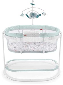 lot 21642 image: Fisher-Price Soothing Motions Bassinet- Retail $150
