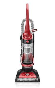 lot 21644 image: Hoover Windtunnel Max Capacity Upright Vacuum Cleaner with HEPA Media Filtration, UH71100, Red