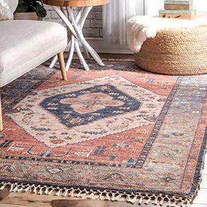 lot 21725 image: nuLOOM Diandra Flatweave Jute Area Rug, 3 x 5, Multi