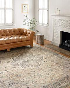 lot 21727 image: Loloi II Hathaway Collection HTH-07 Multi  Ivory, Traditional Accent Rug, 3-6 x 5-6